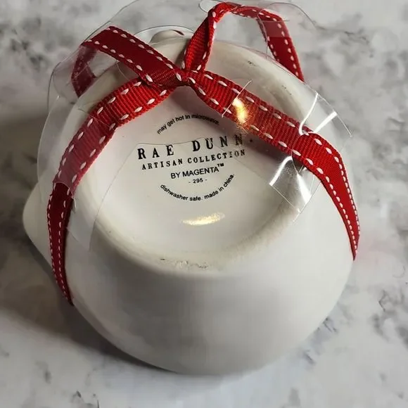 Rae Dunn Christmas Measuring Cups Candy Cane Ceramic Holiday New with Tags 2023 - Picture 4 of 4